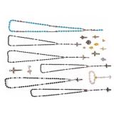 Rosaries, Cross Pendants, & Prayer Medallions