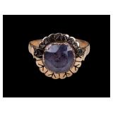 Victorian Amethyst 10k Ring