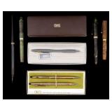 Vintage Writing Pens (8) w/ Cross, Waterman