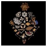 Vintage Designer Brooches