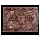 Persian Heriz Area Rug