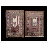Turkish Prayer Rugs / Pair