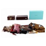 Vintage Designer Scarves and Jewelry Boxes