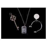 Tiffany & Co. Sterling Pendants