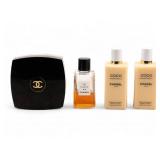 Coco Chanel Perfume, Lotion, and Powder
