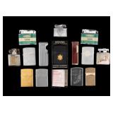 Zippo, Calibri, and Coronet Lighters