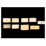 Early 20th C. Napkin Rings (9)