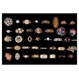 18K GE, 925 Sterling, Avon, Coventry, & More Rings