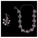 Mikimoto Pearl and Sterling Jewelry