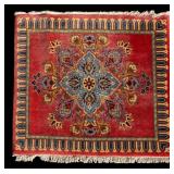 Persian Sarouk Square Rug