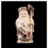 19th C. Japanese Netsuke of Scholar