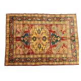 Kazak Style Veg. Dye Carpet