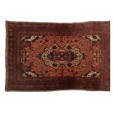 Persian Rug w/ Bird Decoration