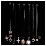 Sterling Necklaces and Pendants