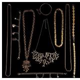 Baby Phat, Crown PD, & More Gold Tone Jewelry