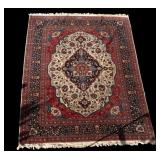 Signed Tabriz Persian Rug