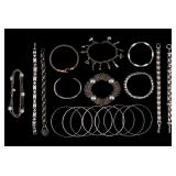 Silver Tone Bracelets