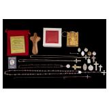 Rosary and Prayer Medallions