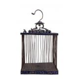 Antique Chinese Enamel Birdcage Antique Chinese Enamel Birdcage