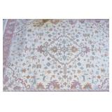 Indian "Kolam Closed Field" Pattern Rug Indian "Kolam Closed Field" Pattern Rug
