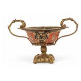 Mounted Fa�ence Porcelain Centerpiece Mounted Fa�ence Porcelain Centerpiece