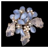 Rare Vintage Schreiner New York Brooch Rare Vintage Schreiner New York Brooch