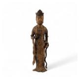 Vintage Iron Guanyin Statue Vintage Iron Guanyin Statue