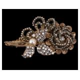 Miriam Haskell Rose Brooch Miriam Haskell Rose Brooch
