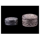 Antique Silver Boxes (2) Antique Silver Boxes (2)