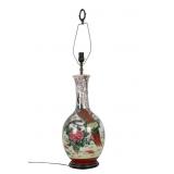 Cherry Blossom Chinese Porcelain Lamp Cherry Blossom Chinese Porcelain Lamp