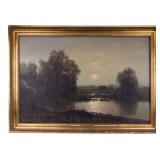 Wictor Korecki (PL 1890-1980) Oil Landscape Wictor Korecki (PL 1890-1980) Oil Landscape