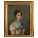 Late 19th / Early 20th C. Oil Portrait of Woman Late 19th / Early 20th C. Oil Portrait of Woman