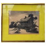 Thomas Hart Benton (1889-1975) Signed Litho Thomas Hart Benton (1889-1975) Signed Litho