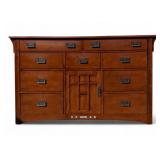 Mission-Style Broyhill Chest Of Drawers Mission-Style Broyhill Chest Of Drawers