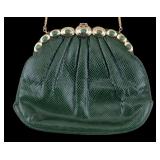 Judith Leiber Snakeskin Clutch Purse Judith Leiber Snakeskin Clutch Purse