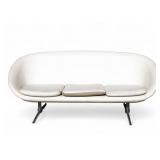 Overman Sweden MCM Pod Sofa, White Overman Sweden MCM Pod Sofa, White