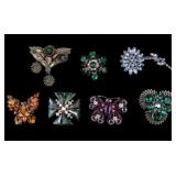 Vintage Large Rhinestone Jewelry (7) Vintage Large Rhinestone Jewelry (7)