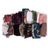 Colorful Scarves, Sheer Shawls, Wraps Grouping Colorful Scarves, Sheer Shawls, Wraps Grouping
