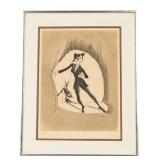 Al Hirschfeld (AM 1903-2003) Judy Garland Etching Al Hirschfeld (AM 1903-2003) Judy Garland Etching
