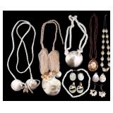 Seashell Necklaces & Earrings Seashell Necklaces & Earrings