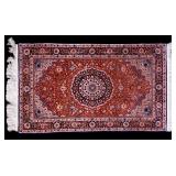 Persian Silk Qum Rug Persian Silk Qum Rug