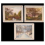 Marion Dyer (AM 1861-1941) Small Oil Landscapes Marion Dyer (AM 1861-1941) Small Oil Landscapes