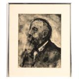 Aubrey Schwartz (AM 1928-2019) Portrait of Monet Aubrey Schwartz (AM 1928-2019) Portrait of Monet