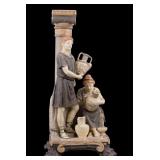European Bisque Figure (Previously Lamp) European Bisque Figure (Previously Lamp)