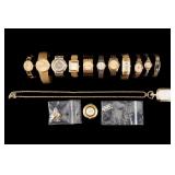 Seiko, Joan Rivers & Other Gold Tone Wrist Watches Seiko, Joan Rivers & Other Gold Tone Wrist Watches