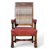 Philadelphia Neoclassical Spindle Back Chair Philadelphia Neoclassical Spindle Back Chair