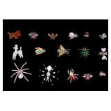 Spider and Other Vintage Insect Brooches Spider and Other Vintage Insect Brooches