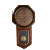 Antique Ansonia Regulator Wall Clock Antique Ansonia Regulator Wall Clock
