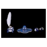 Crown Staffordshire, Limoges Inkwells Crown Staffordshire, Limoges Inkwells