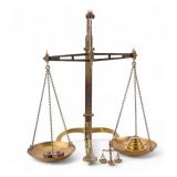 Heavy Cast Brass Scale H. M. Stanley, London Heavy Cast Brass Scale H. M. Stanley, London
